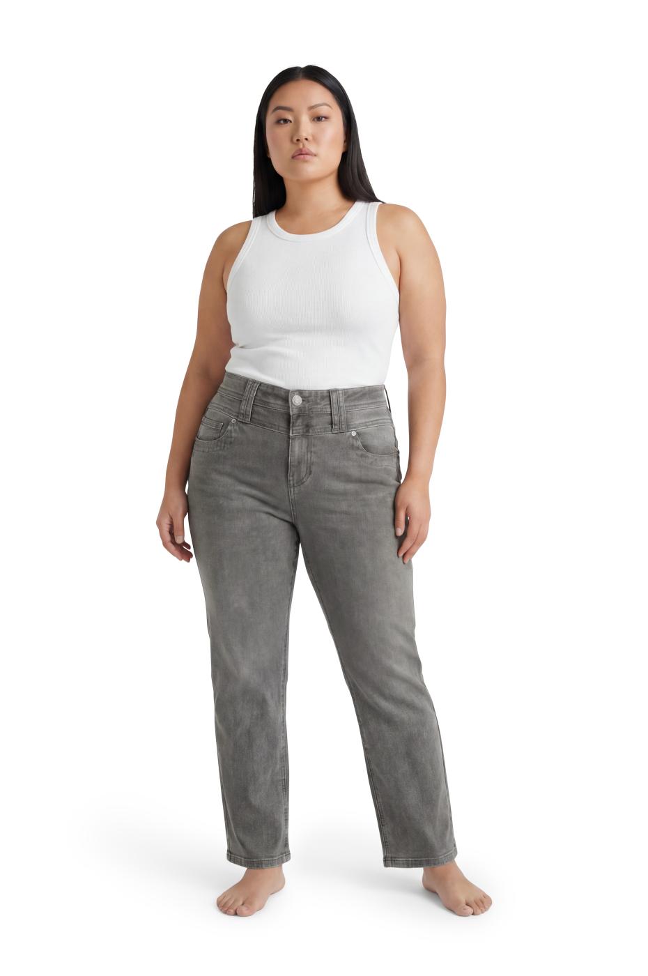 Frida Wide Leg - Light Grey