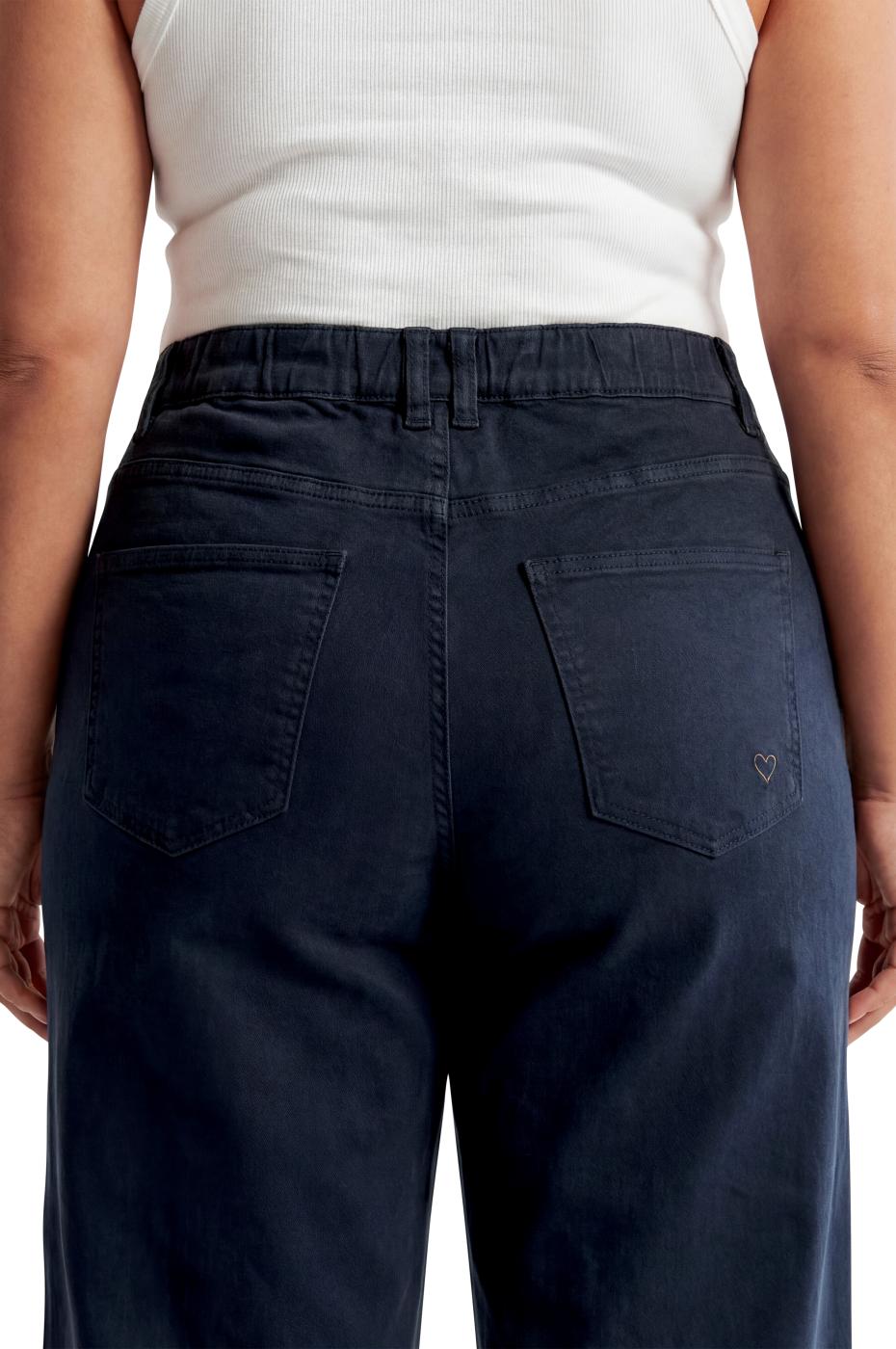 Preview: Dora Barrel Fit - Navy