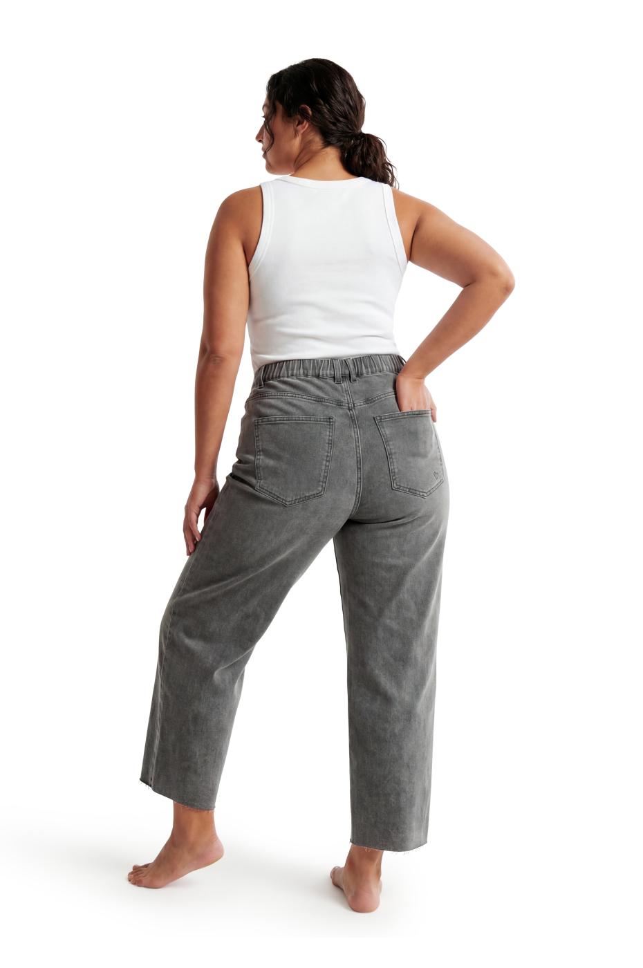 Preview: Dora Barrel Fit - Light Grey