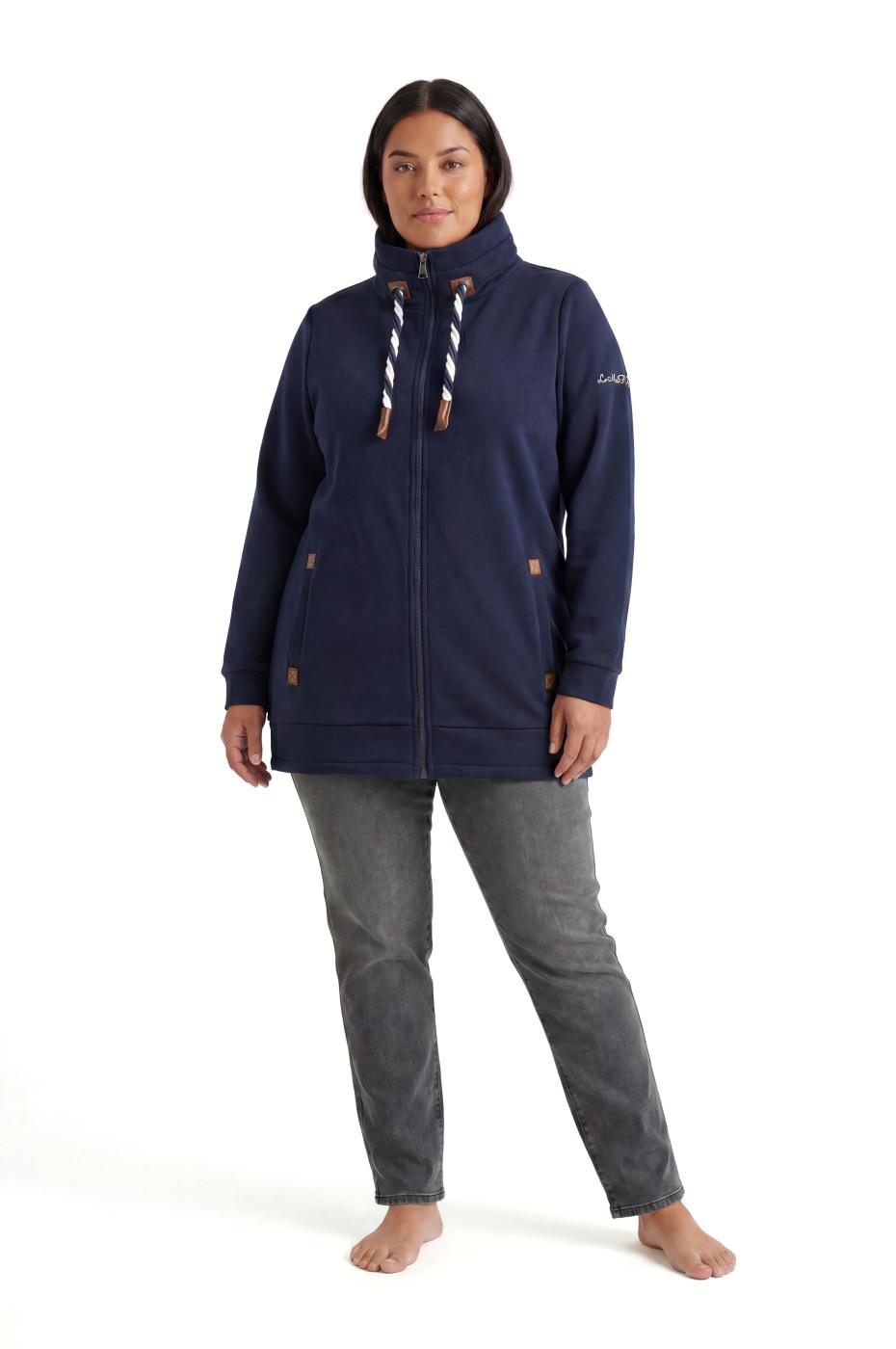 Sweatjacke Navy