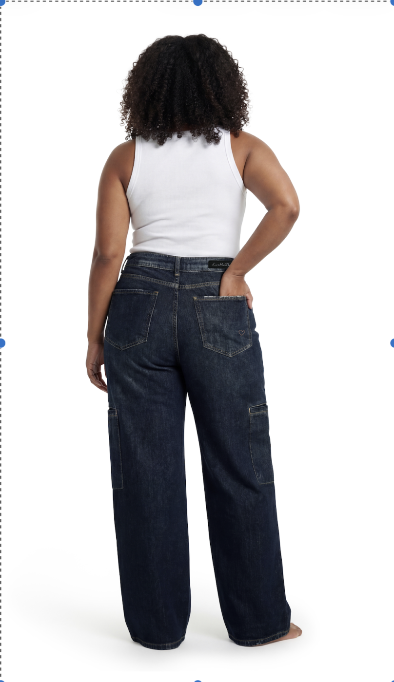 Preview: Nova Wide Leg - Blue Night