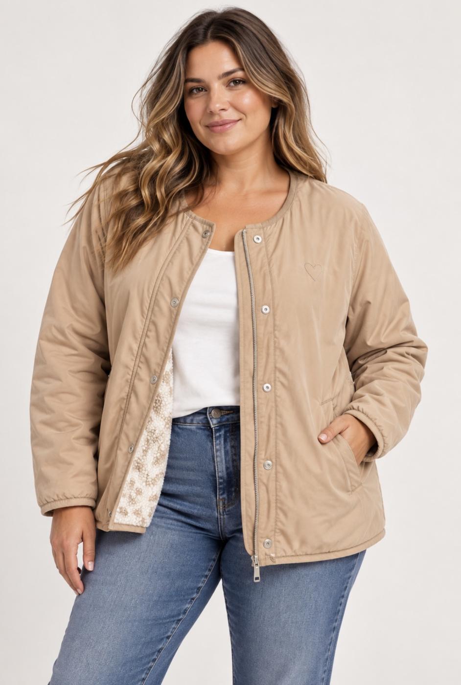 Preview: Dani Jacket - Taupe
