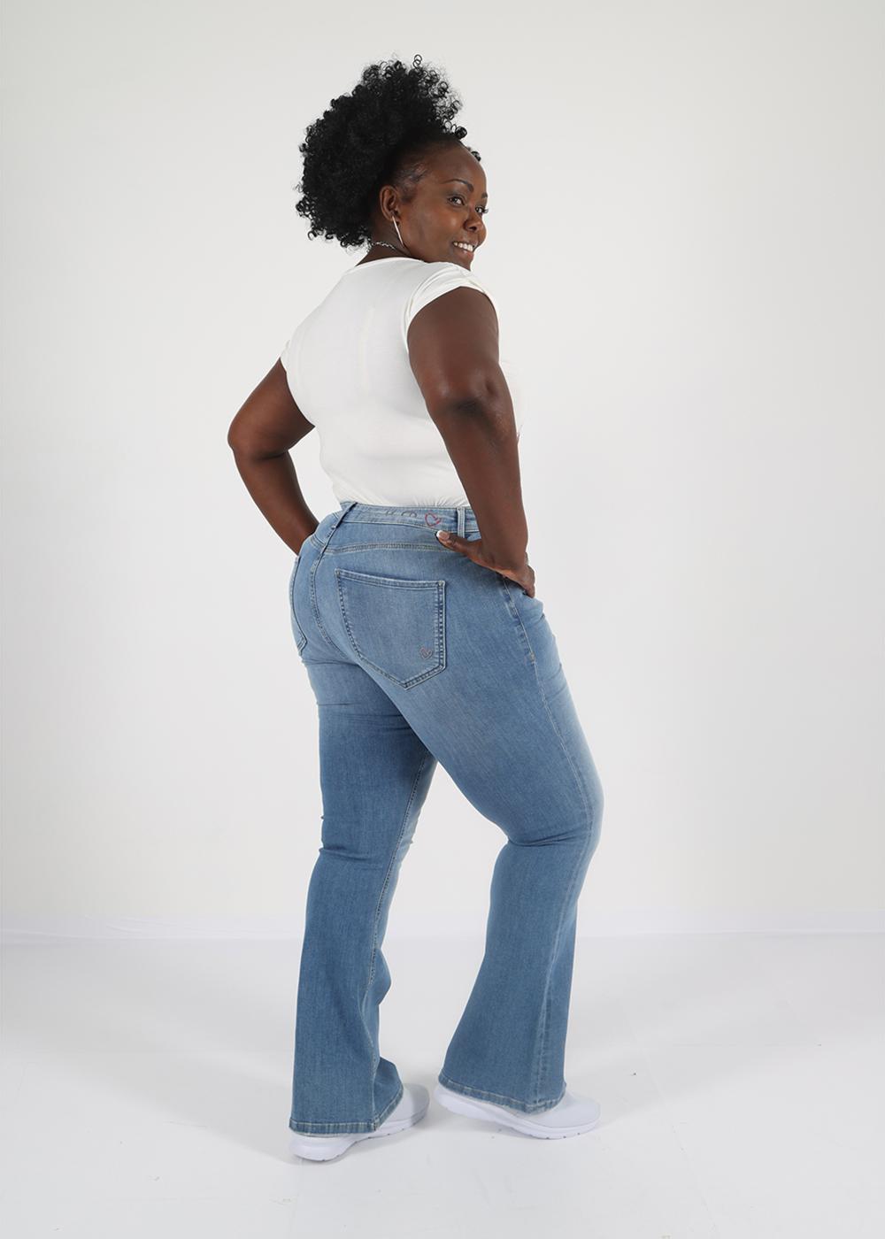 Fiona Bootcut - Capri Blue