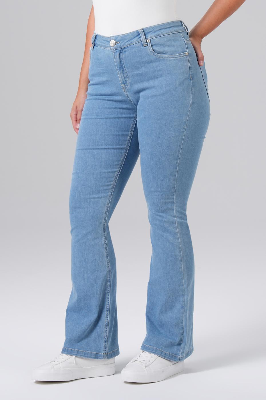 Fiona Bootcut - Light Blue