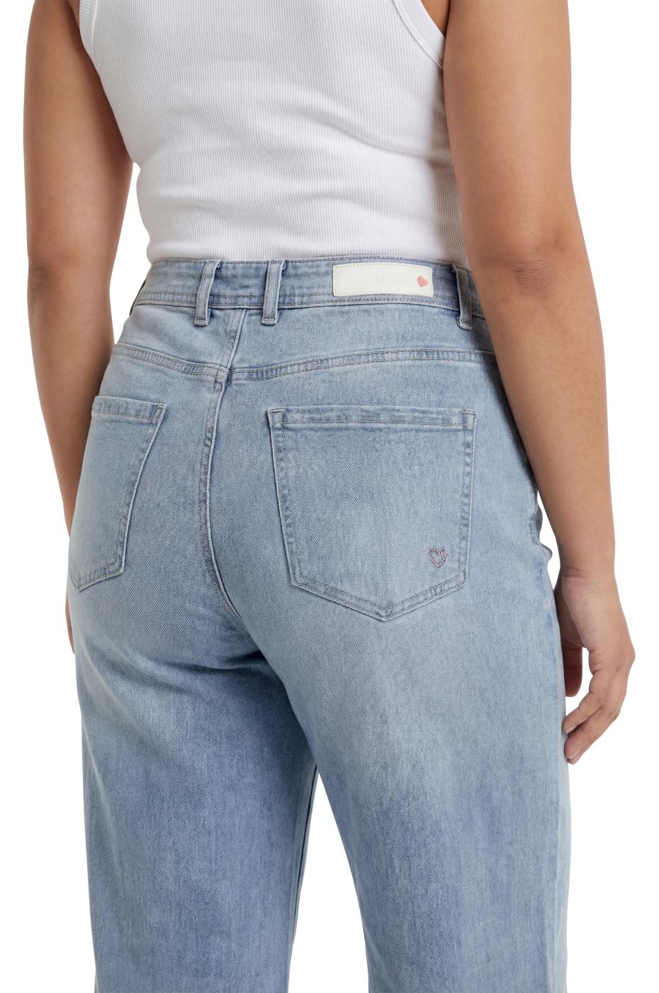 Preview: Frida Wide Leg - Light Blue