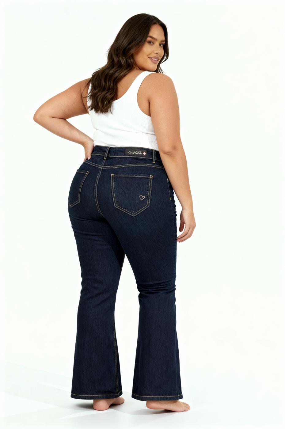 Fiona Bootcut - Dark Blue
