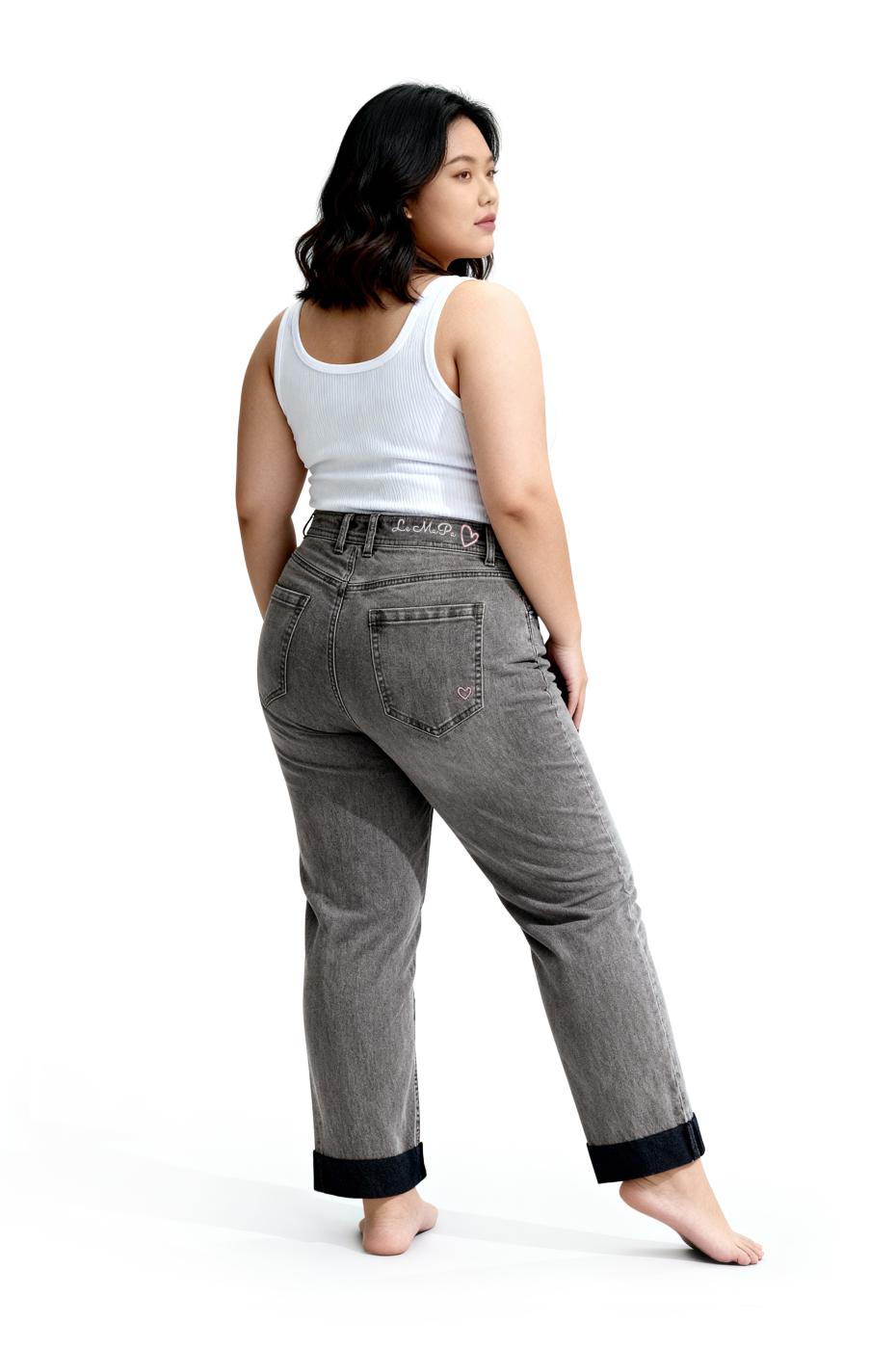 Frida Wide Leg - Grey