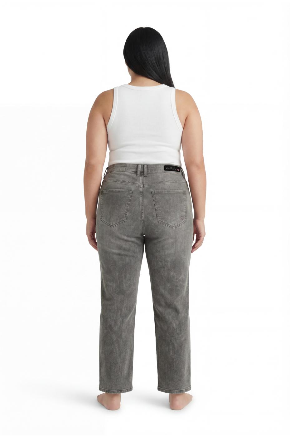 Frida Wide Leg - Light Grey