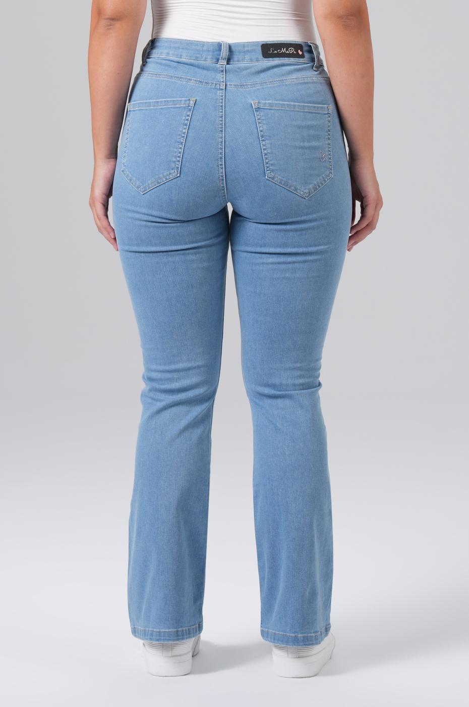 Fiona Bootcut - Light Blue