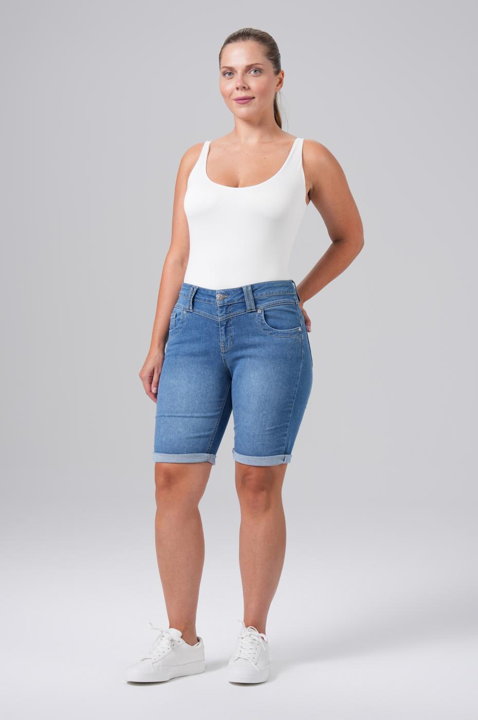 Rona Bermuda - Mid Blue